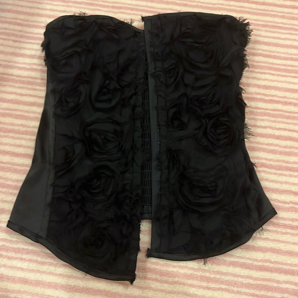 Unbranded vintage flower detailed corset